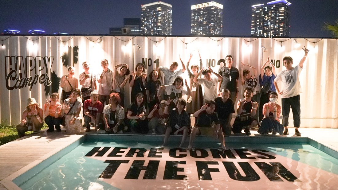 Next Art College の受講生が集まった懇親会